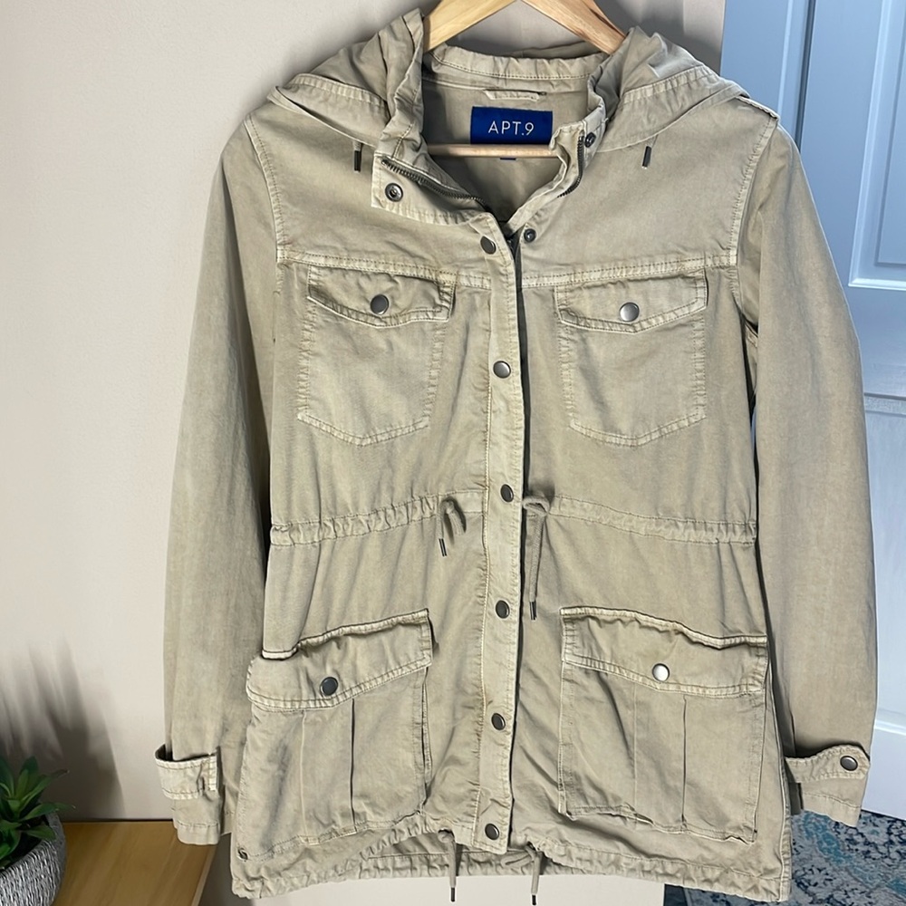Apt. 9 hooded utility jacket